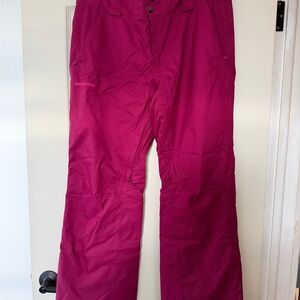 Patagonia Fuchsia Snowboarding or Skiing Pants